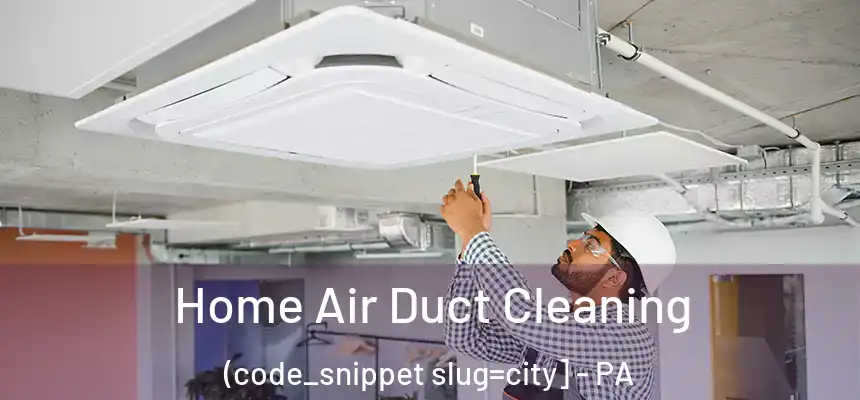  Home Air Duct Cleaning (code_snippet slug=city] - PA